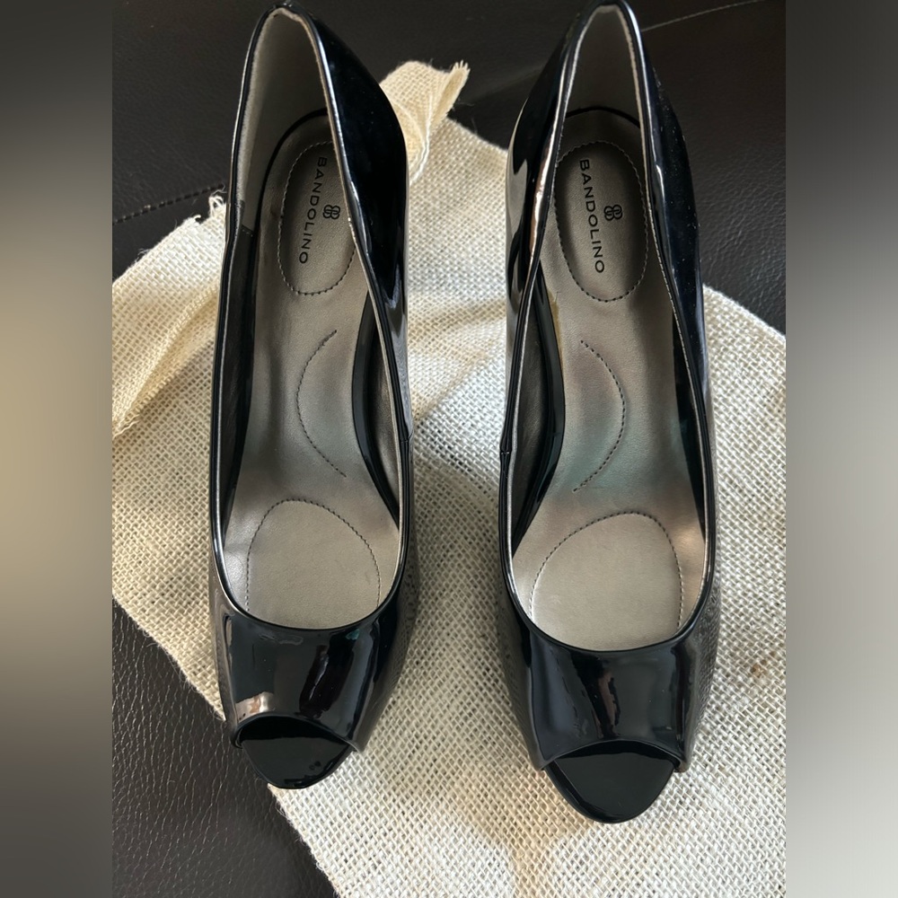 Bandolino black heels shoes